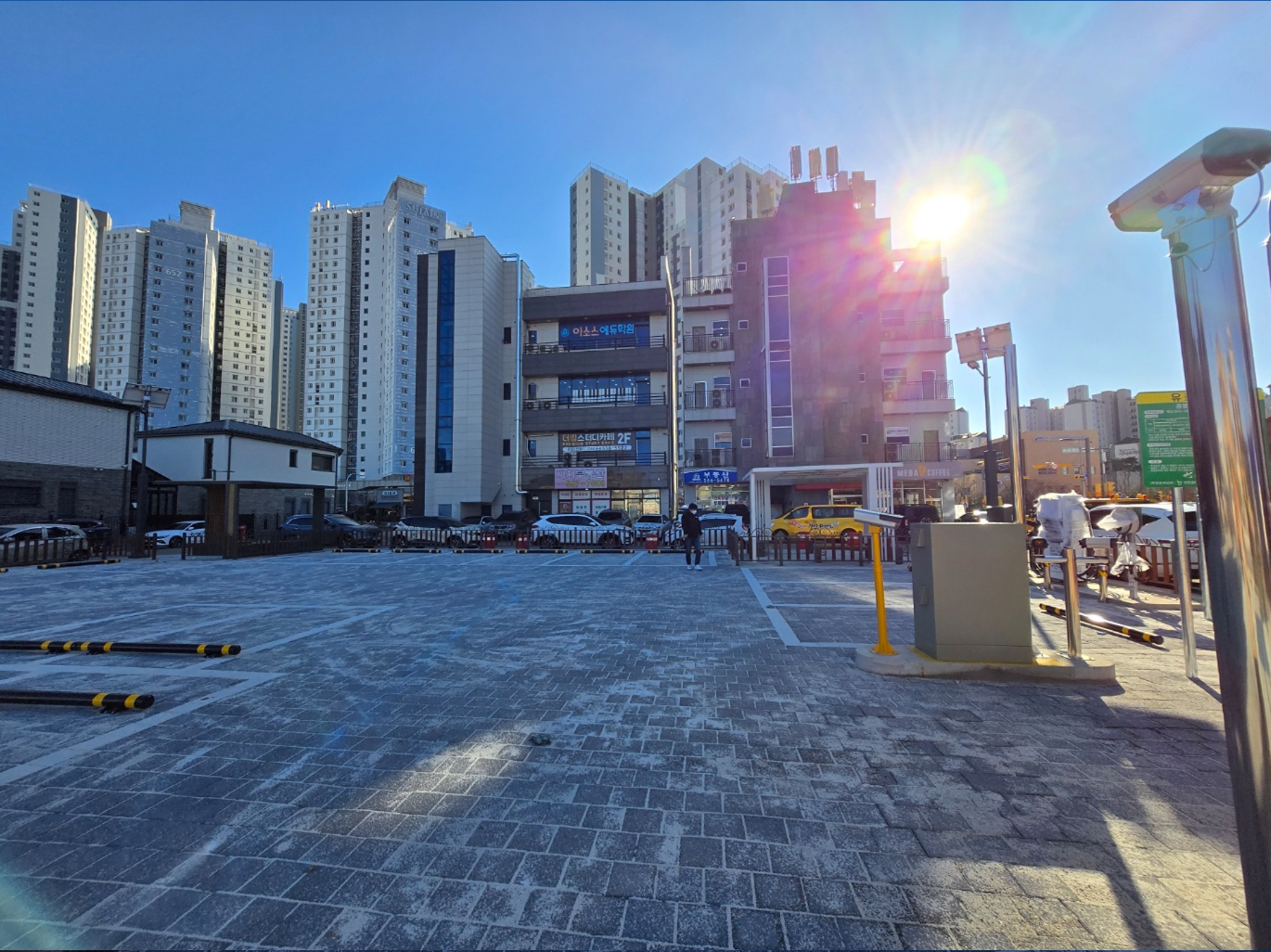 인천 서구 청라동 78번지 친환경 공영주차장 통신케이블 설치