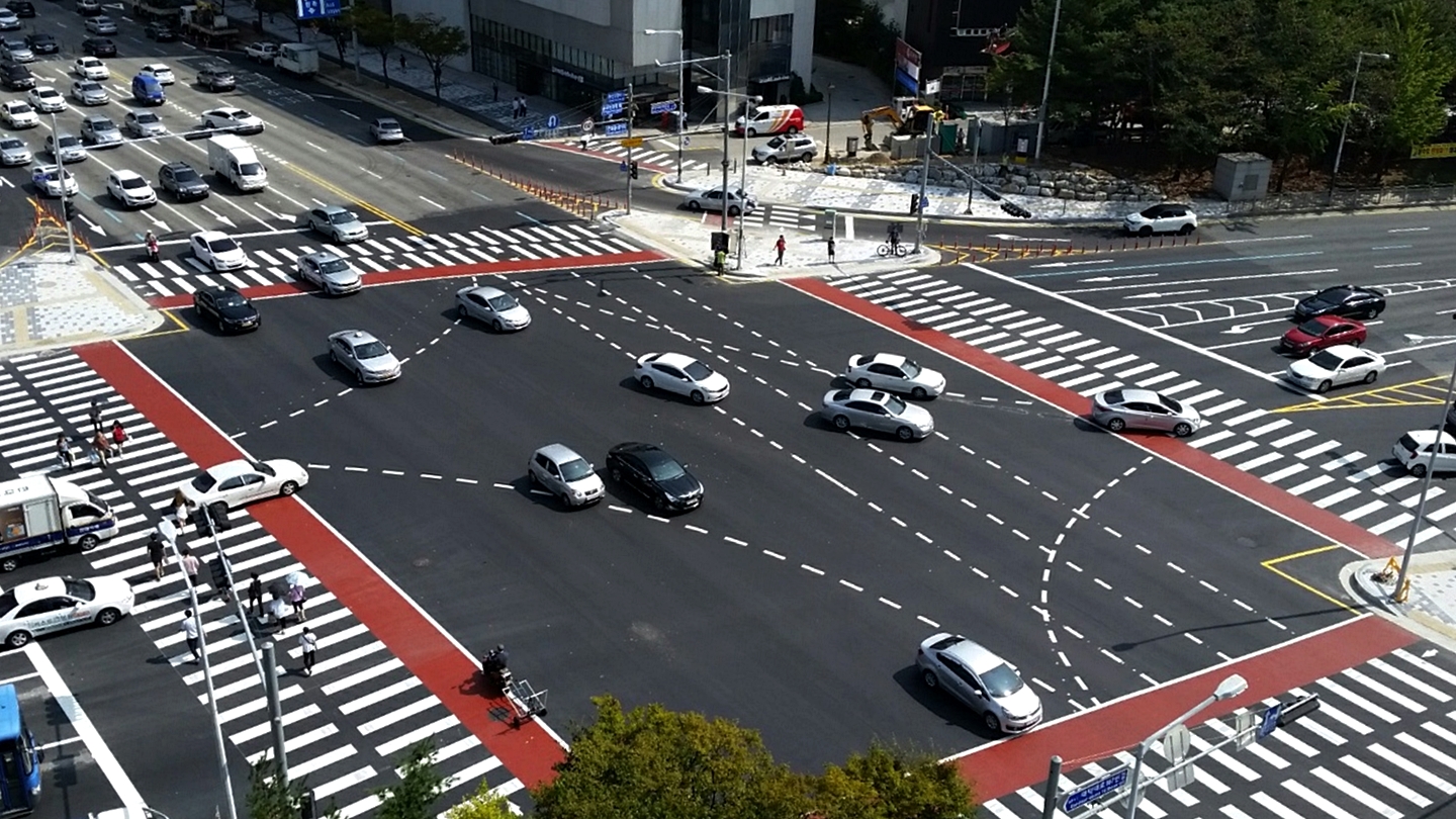 스마트 교차로 CCTV 납품 및 설치공사